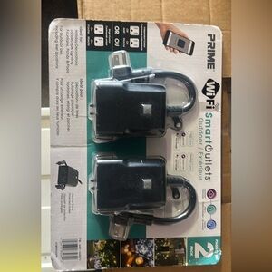 Prime Wifi Smart Outdoor Plugs - 2 Pack